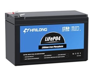 12V Battery LifePO4 Lithium ion Battery Built in BMS 2500-7000 Life Cycle - Compatible with Razor MX350 - MX400 Electric Dirt Bike - Power wheels - Solar - Trolling Motor - Mobility Scooter - Fishfinder